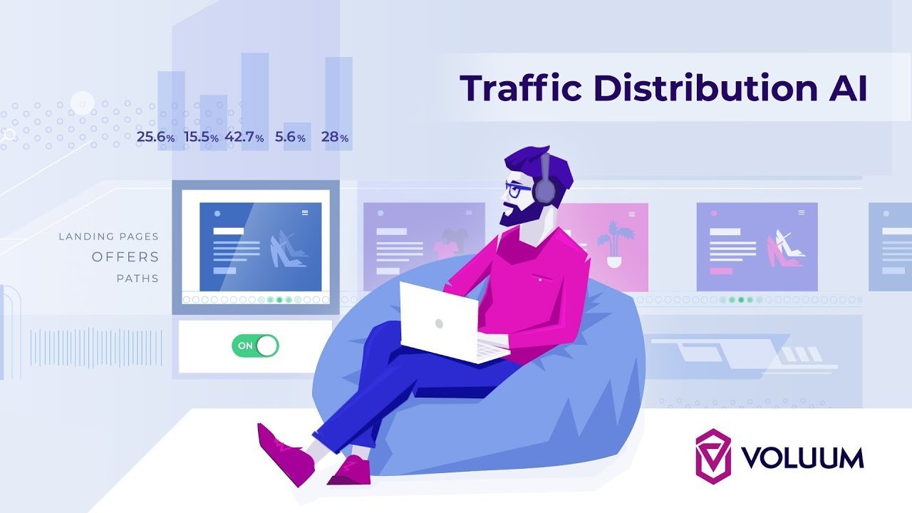 Voluum Automated Affiliate Tracking Software : Traffic Distribution AI [ Tutorial ]