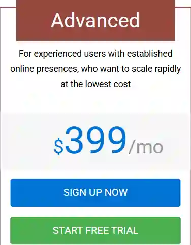 PeerClick Advanced Plan